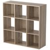 Organizer Kitchen Bedroom 9 Cube Storage Rack Shelving MDF Shelves