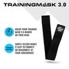 TRAININGMASK Training Mask - Straps for Mask 2.0, Adjustable Band for Running, Black