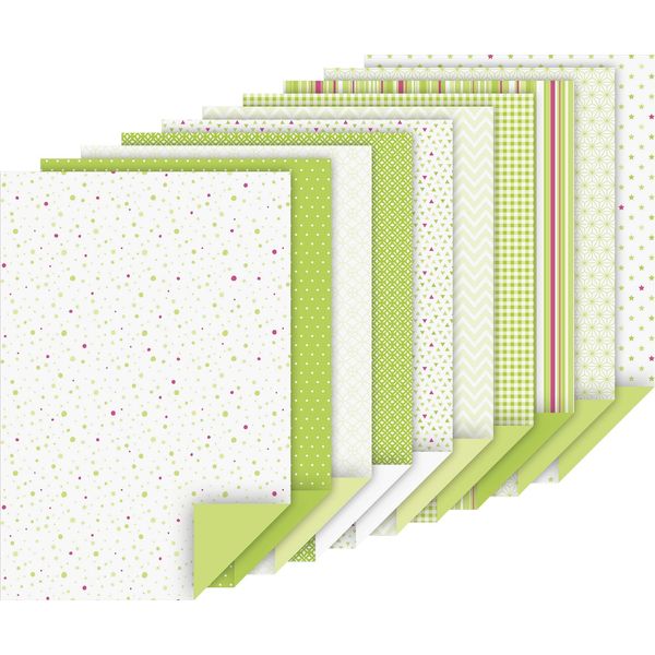 Heyda Cardboard Block Green Pack of 20