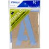 Duro 3360 Oil Board Stencil Pack, 10", Brown