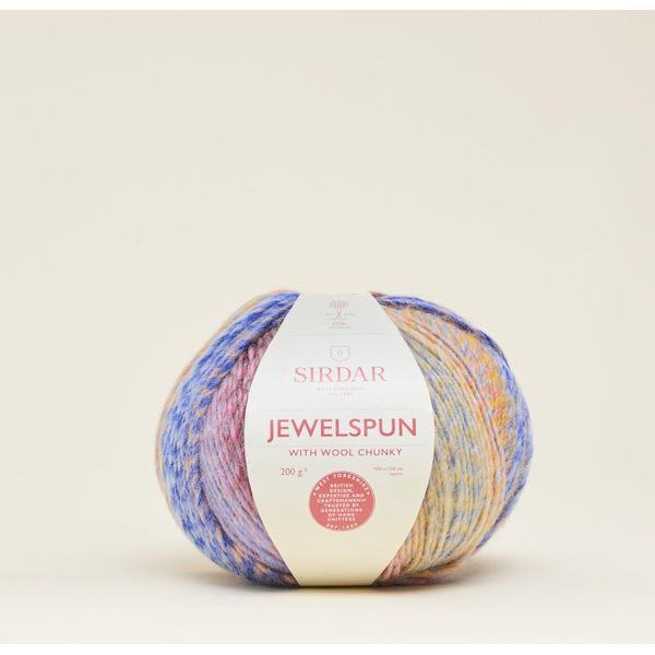 Sirdar Jewelspun Chunky with Wool, Ocean Gem, 200g