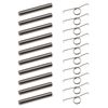 EMSea 10 Set Replacement L2 R2 Trigger Button Springs with Cylinder Compatible with DualSense PS5 Controller Spring Replacement Repair Part