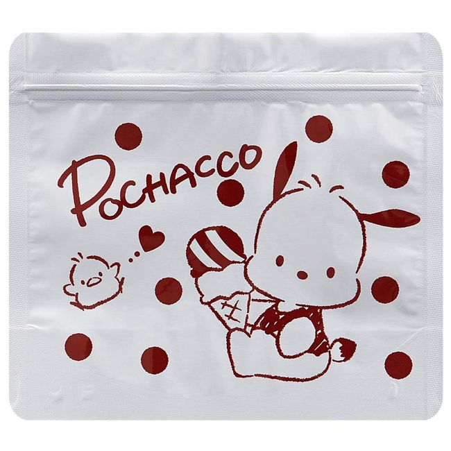 Skater CAF1 Sanrio Aluminum Zipper Storage Bag with Zipper