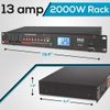Pyle 13 Amp 2000W Rack Mount Digital Power Supply Controller Regulator PCO875