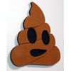Toejamr - Snowboard Stomp Pad - Poo Emoji - Brown