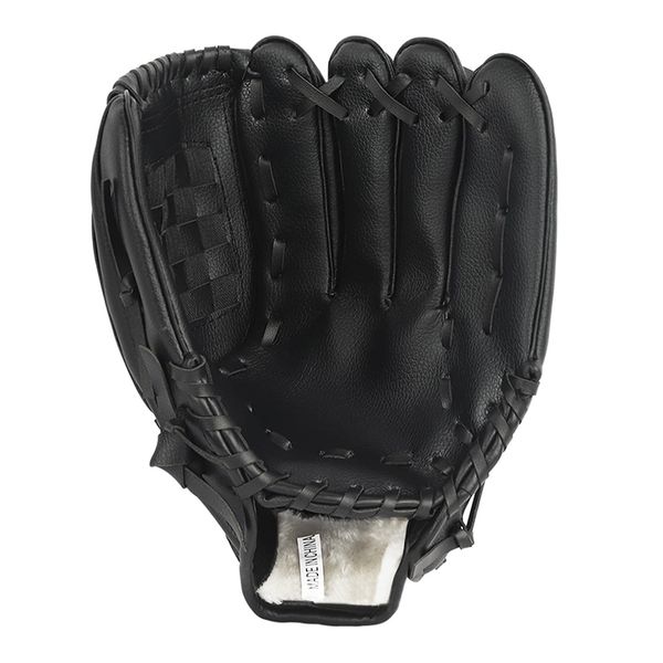 Baseballhandschuh Softball Glove Batting Handschuhe Schlaghandschuhe PU Leder Verdickungskrug Outdoor Sport Glove für Kinder Erwachsene Baseball Mitt Catching linker Handschuh 9.5/10.5/11.5/12.5 Zoll