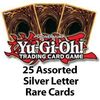 25 Assorted Silver Letter Rares Yu Gi Oh!