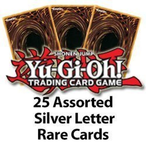 25 Assorted Silver Letter Rares Yu Gi Oh!