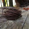Lederschnur Rund 2 mm. 10 x 1 Meter - Bunt