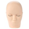 Keup Practice Mannequin, Silicone Easy To Use Rubber Mannequin for Beauty Center for Practice Face Massage