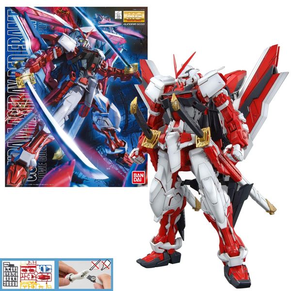 Bandai Hobby MG Gundam Kai Model Kit (1/100 Scale), Astray Red Frame