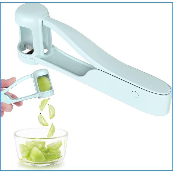 Grape Cutter Slicer for Toddlers Baby, Cherry Tomato Strawberry Cutter Quarter