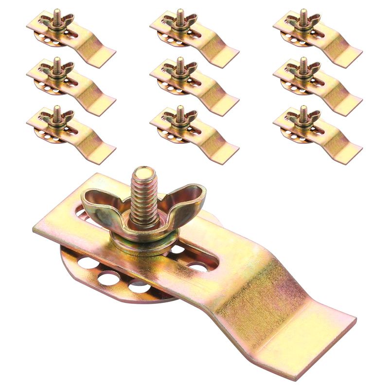 Undermount Sink Clips 10 Pack: Premium Sink Brackets & Sink Mounting ...