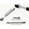 1/4" Ratchet Wrench Combination Socket Tool Set Kit Auto Car Repair Tool 46PCS