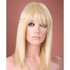 Forever Young UK Ladies Long Straight Side Bangs Fringe Light Blonde Fashion Wig