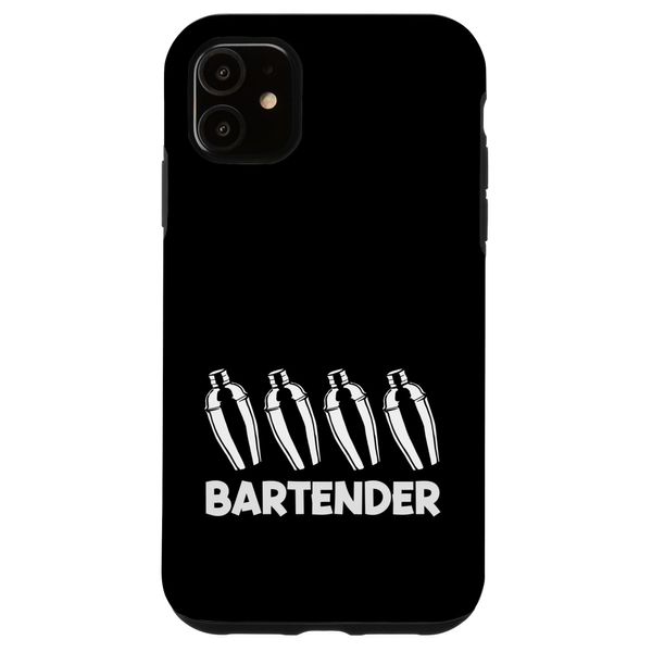 Hülle für iPhone 11 Lustiger Barkeeper Shaker Graphic Barkeeper