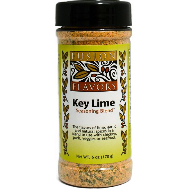 Fusion Flavors Key Lime Spice Rub, 6 oz