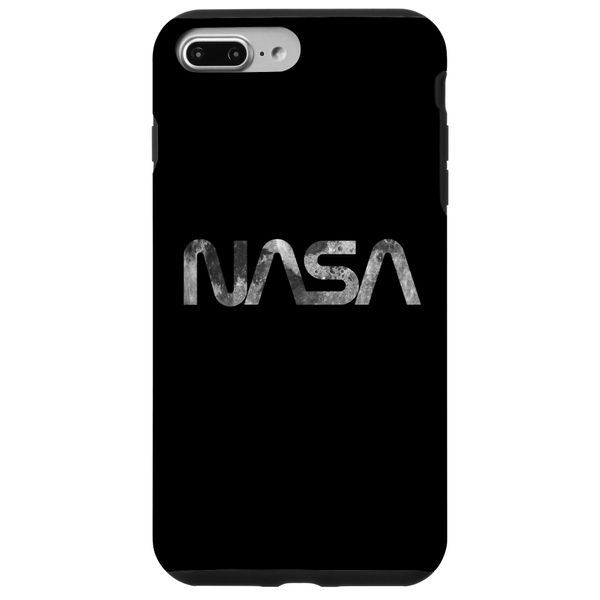 iPhone 7 Plus/8 Plus Retro NASA Moon Worm Logo Patch Space Exploration Graphic Case