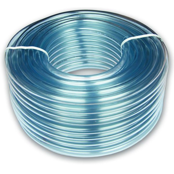 pvc clear pipe,flexible,plastic hose pipe,fish pond,airline 8/10mm ID/OD(5m)