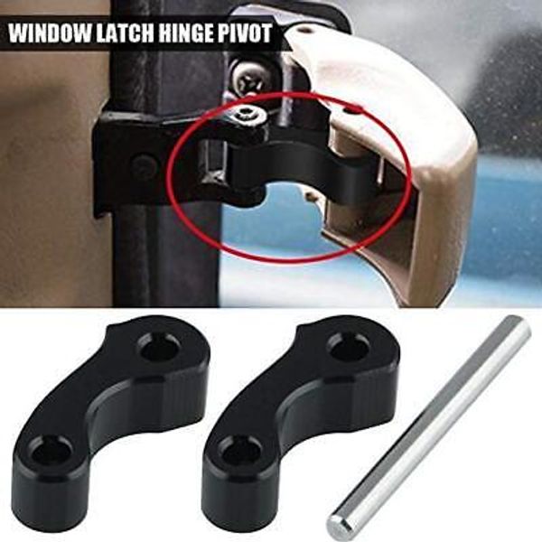 Window Latch Hinge Pivot for First Gen Tacoma Tundra Rear Quarter Window black