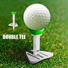 Golf Tees 3/4 Pack, Height Adjustable, Graduated, Competition Supplies (4 Pack)