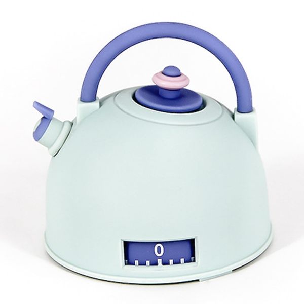 Ranvi Hot Pot Shape Timer Organizer, Kitchen Timer Learning Reminder for Baking and Cooking(electric kettle)