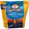 Pacific Gold Beef Jerky Original & Teriyaki, 12 Count
