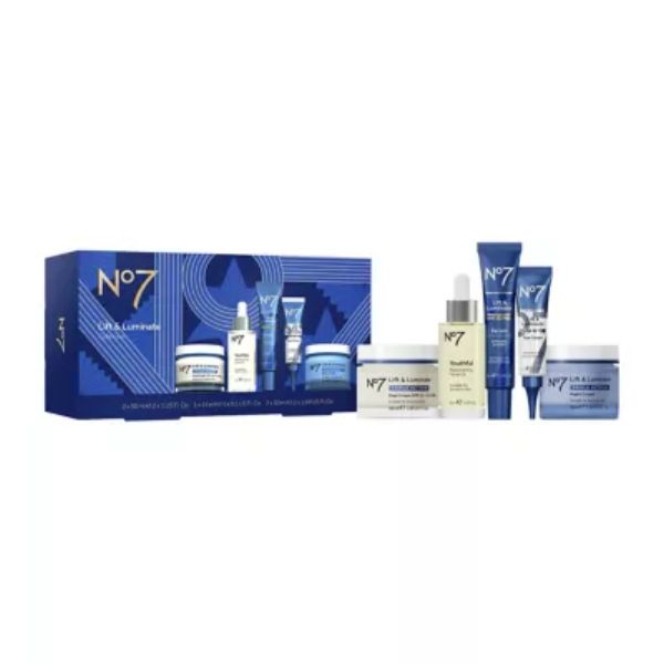 No7 Lift and Luminate Collection 5 Piece Gift Set