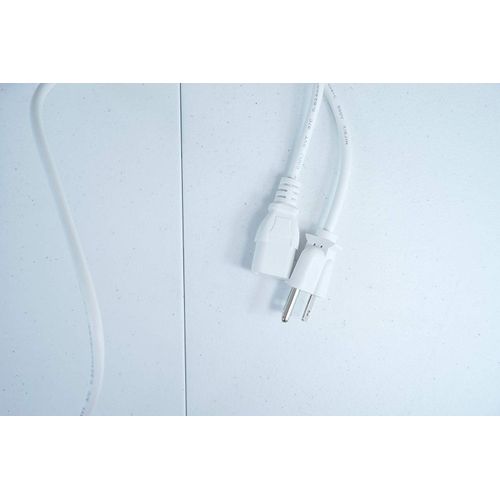 [UL Listed] OMNIHIL White 30 Feet Long AC Power Cord Compatible with ViewSonic PX727-4K