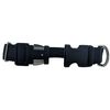 Firefighter Personalized Black Turnout Gear Dog Collar - Small (9"-10")