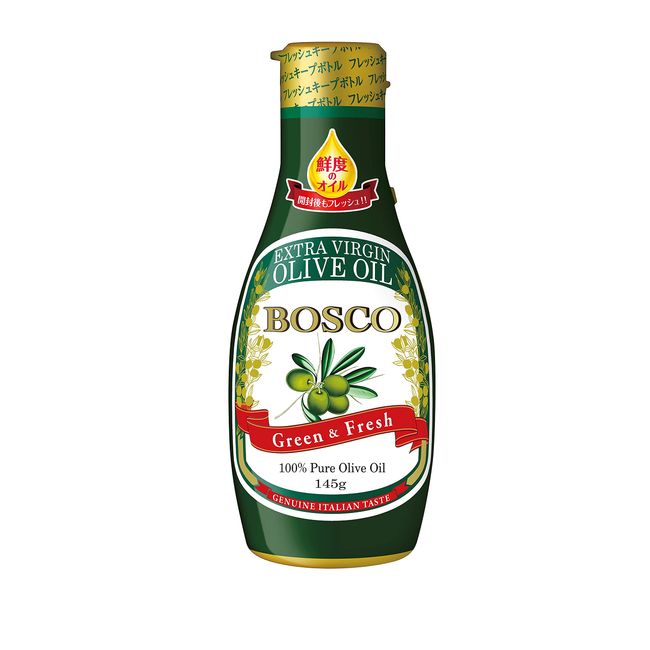 BOSCO Extra Virgin Olive Oil 5.1 oz (145 g) Fresh Keep Bottles x 3 Bottles