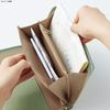COGIT Lamb Leather Medicine Notebook Case, Olive