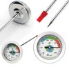 Precision Soil Thermometer - Essential Garden Tool for Accurate Temperature Measurement