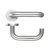 Zoo Hardware 19mm Return to Door Lever On Rose
