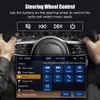 7" Double 2 DIN Apple Carplay Android Auto Car Stereo HD Touch Screen BT USB Cam