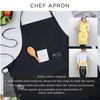 DII Kitchen Collection, Gourmet Chef, Apron, Striped Tomato