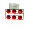 Neiman Marcus Red Classic 6 Cup Popover Pan