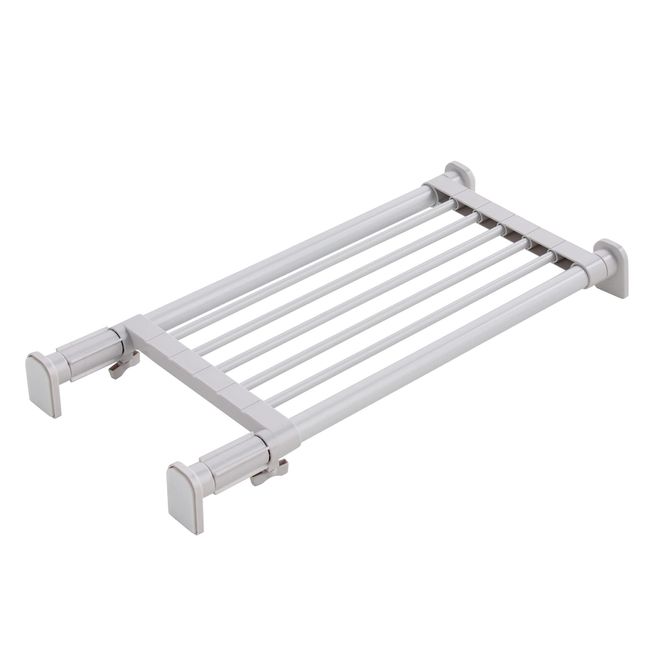 HEIAN SHINDO TAI-8 Heavy Duty Shelf, White, Mounting Width: 19.7 - 28.7 inches (50 - 73 cm), Load Capacity: 110.2 - 66.1 lbs (50 - 30 kg), Heian Shindo Kogyo