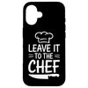 iPhone 16 Chef Design For Cooking Kitchen Culinary Cook Case