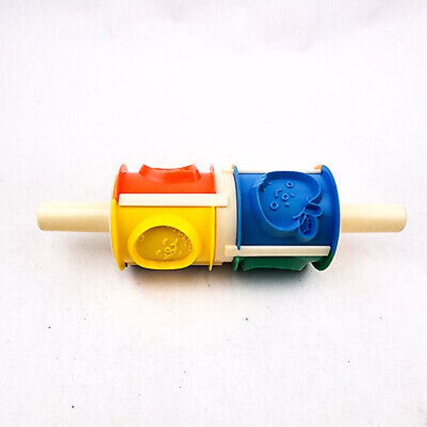 Toyrifik Play Dough Roller With 7 Fruit Shaped Attachments  & Accessories