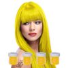 La Riche Directions Semi-Permanent Hair Dye - Intense Colour - Pack of 4 88ml Fluorescent Glow - Yellow