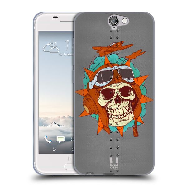 Head Case Designs Dead Pilot Nose Art Soft Gel Case for HTC One A9