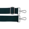 A ALLZEDREAM Women's Office Modern, Dark Green-Silver Hardware, M