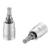 Teng Tools 4MM 1/4 Inch Drive Metric Hex Chrome Vanadium Socket - M141504-C