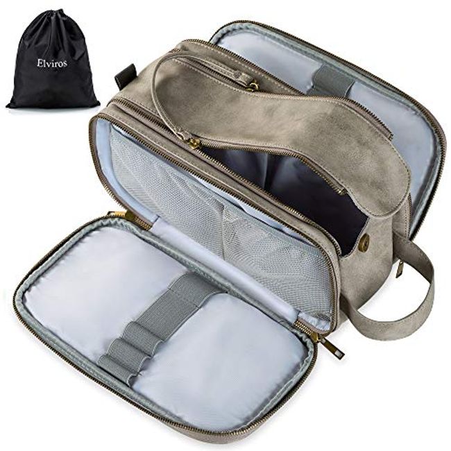 Elviros Toiletry Bag Hanging Travel Organizer for Men and Women 3