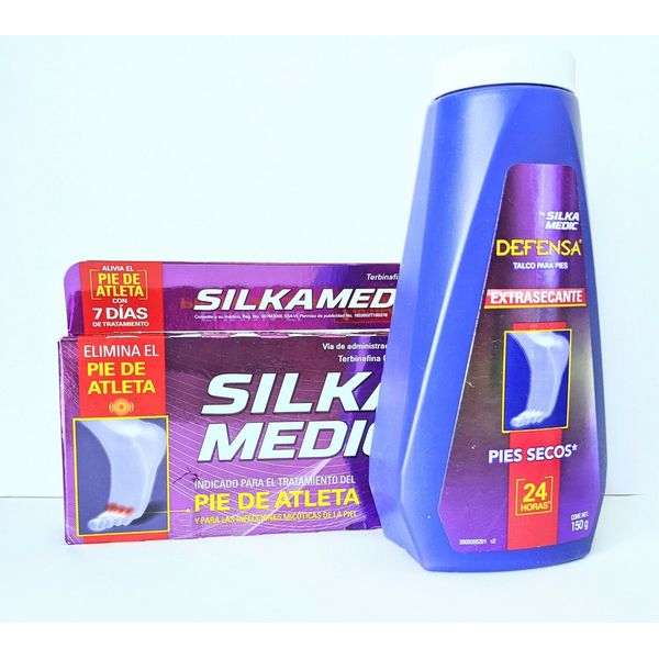 SET of SILKA MEDIC GEL 30g & Talcum Extrasecante 150g