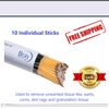 NEW Silver Nitrate Sticks 6" Caustic Applicator, 10 Individual Sticks, Exp 2025