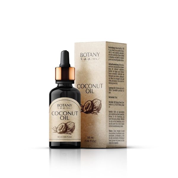 BotanyRoom Organic Coconut Oil - All-Natural Moisturizer for Healthy Hair, Radiant Skin, and Overall Wellness