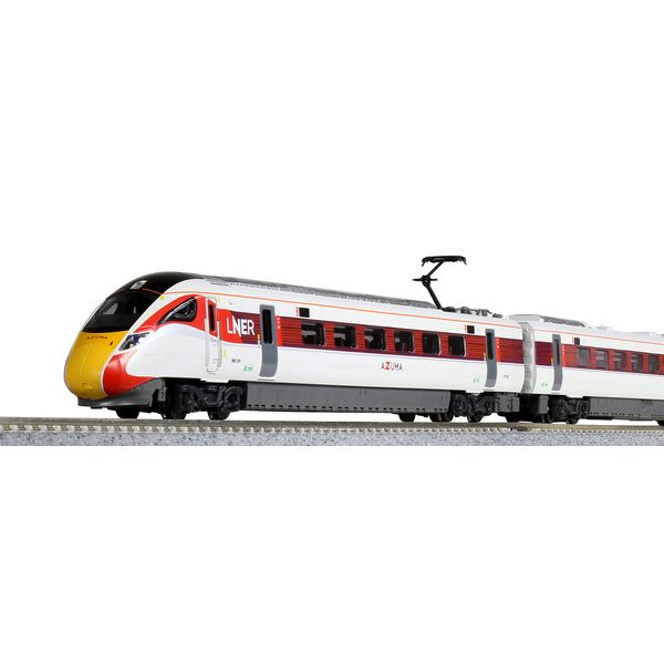 KATO N Gauge British Railroad Class 800/2 LNER AZUMA 5 Car Set 10-1674 Train Model Train Red