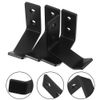 CLISPEED 8pcs Jack Stand Wall Mount Brackets Utility Hooks Heavy Duty Garage Organization Brackets